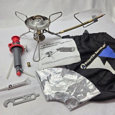 MSR Whisperlite International 600 Stove Backpacking Camping Hiking