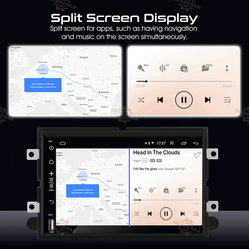 2+32GB Apple Carplay Car Stereo Radio GPS Navi For Ford Mustang 2005-2008 2009 S - Picture 8 of 18