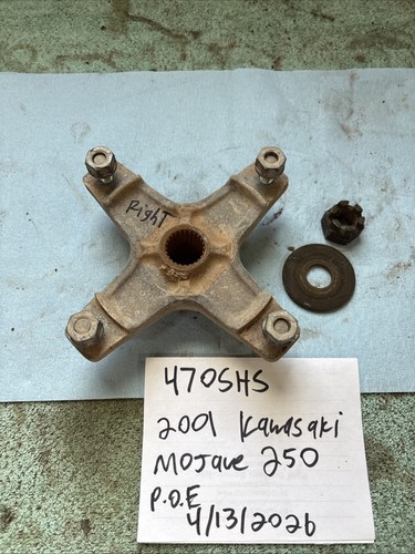 2001 Kawasaki Mojave 250 Rear Wheel Hub Lug Nuts 470
