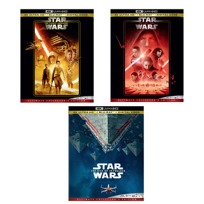 Star Wars Sequel Trilogy (4K) New