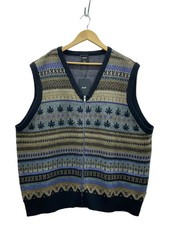 HUF Gilbert Sweater Vest, XXL, Acrylic, Black, KN00472