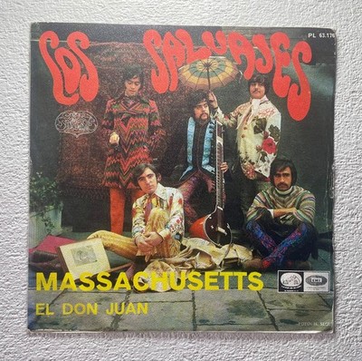 [BEE GEES] LOS SALVAJES~MASSACHUSETTS / EL DON JUAN~1967 SPANISH VINYL 7'' SINGLE