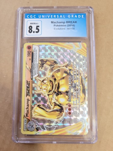 Machamp BREAK graded CGC 8.5 for sale on eBay