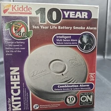 Kidde P3010K-CO Carbon Monoxide and Smoke Detector 10-Year Life Battery Alarm