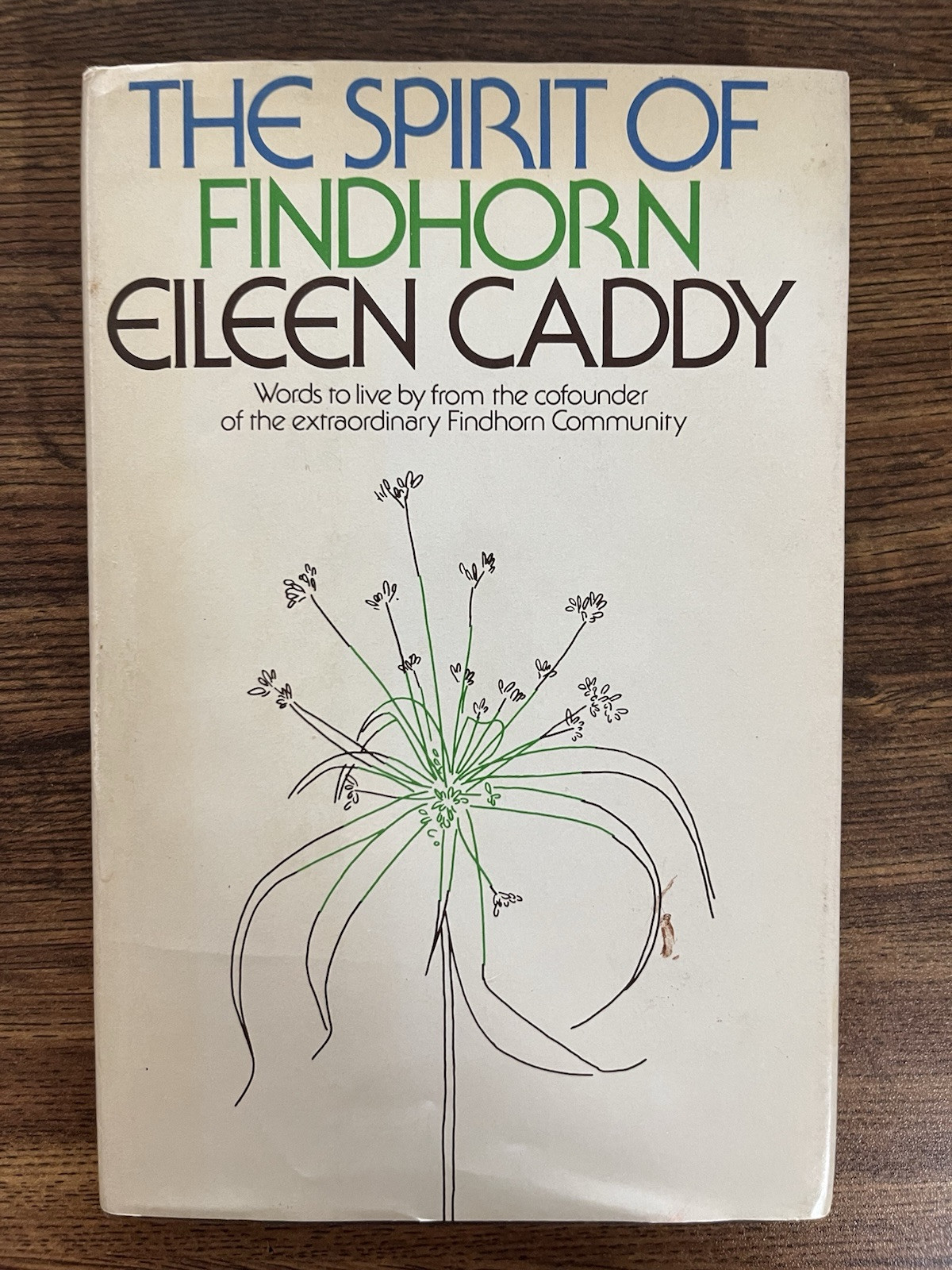 FILA The Spirit of Findhorn Eileen Caddy 1979 Harper & Row Hardback Dust Jacket