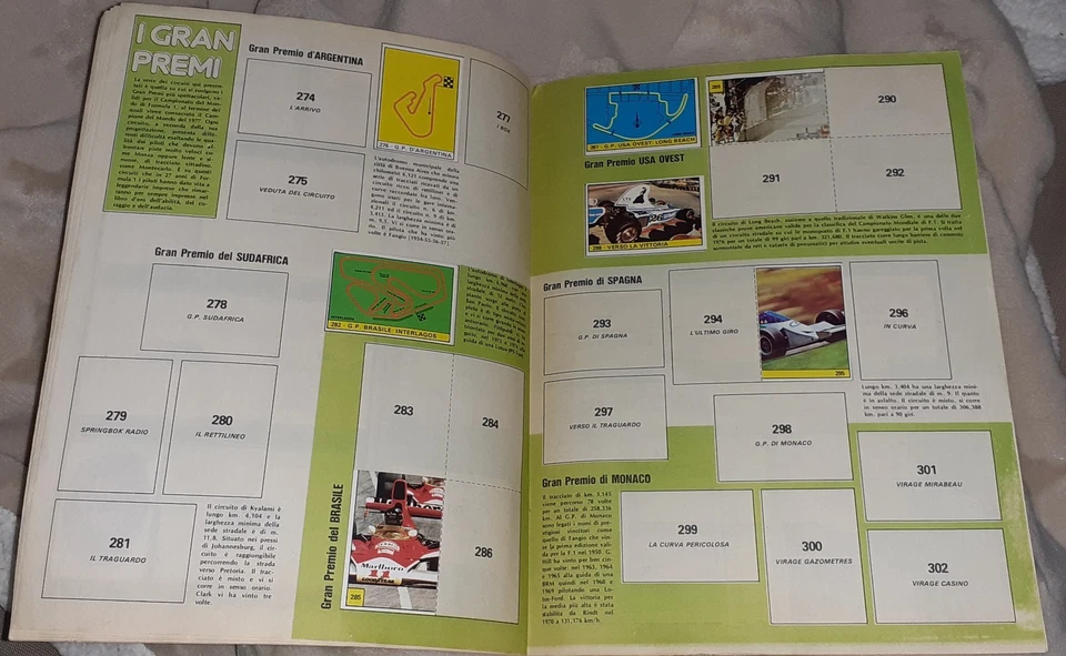 Album figurine edizioni D.N. 1977 superfigurine campionissimi calcio formula 1 - Immagine 2 di 4