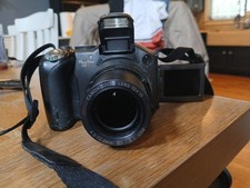 Canon PowerShot Digital Camera With Strap, Lens Cover Needs Battery 