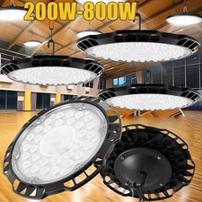 LED High Bay Light 200W/300W/500W/800W Low Bay UFO Warehouse Industrial Lights