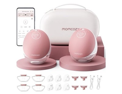 Momcozy Mobile Flow M9 BP233 Hands-Free Portable Breast Pump App Control #2967