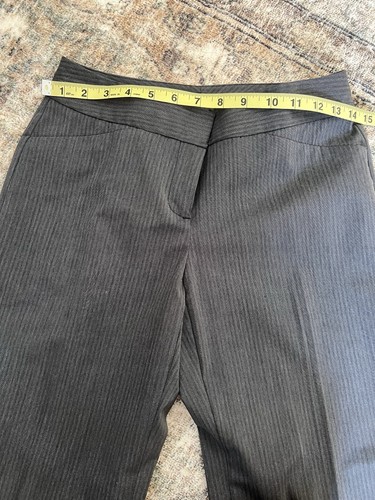 New York & Company 0 Alfani Dress Pants 2P Gray Black Pinstripes Bundle Career - Picture 5 of 24