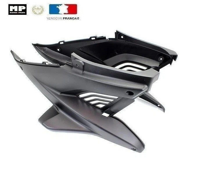 Coque moteur gauche et droit Yamaha MBK Nitro Aerox 1997 à 2012 coloris noir brut