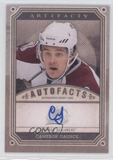 2013-14 Upper Deck Artifacts Autofacts Cameron Gaunce #A-CG Auto 1u6