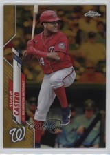 2020 Topps Chrome Update Target Gold Refractor 20/50 Starlin Castro #U-42 sy5