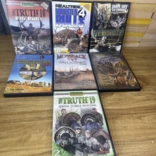 Lot Of 7 Hunting Dvd Primos Realtree Drury Outdoors Bulls Turkey Elk