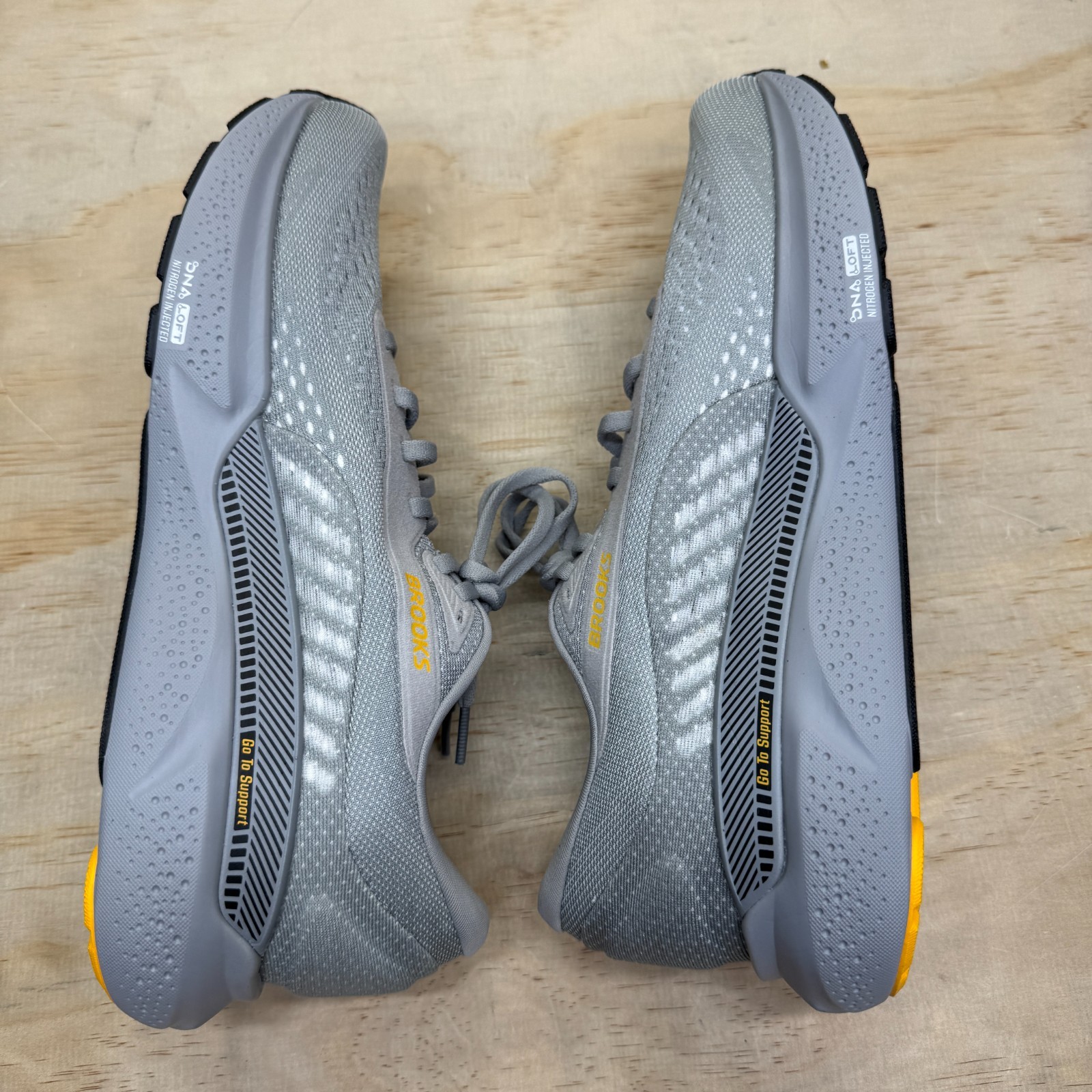 NEW Brooks Adrenaline GTS 24 Alloy Gold Fusion 1104371D084 Mens Sz 10.5 thumbnail 11