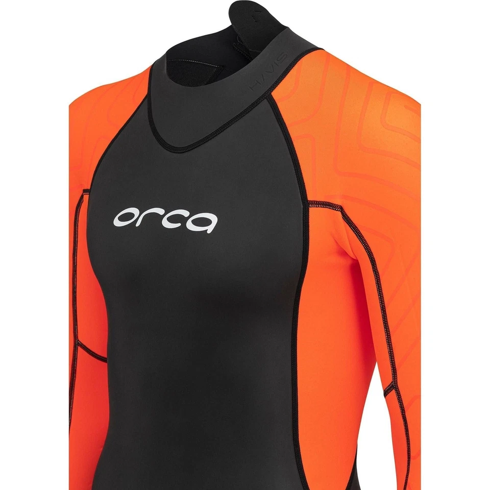 Traje de neopreno térmico Orca Vitalis Openwater Hi Vis para hombre negro - Imagen 3 de 4