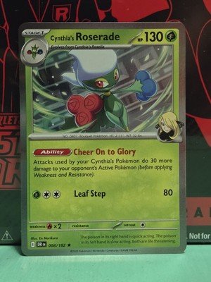 Cynthia's Roserade 008/182 Sv10: Destined Rivals Holo | eBay