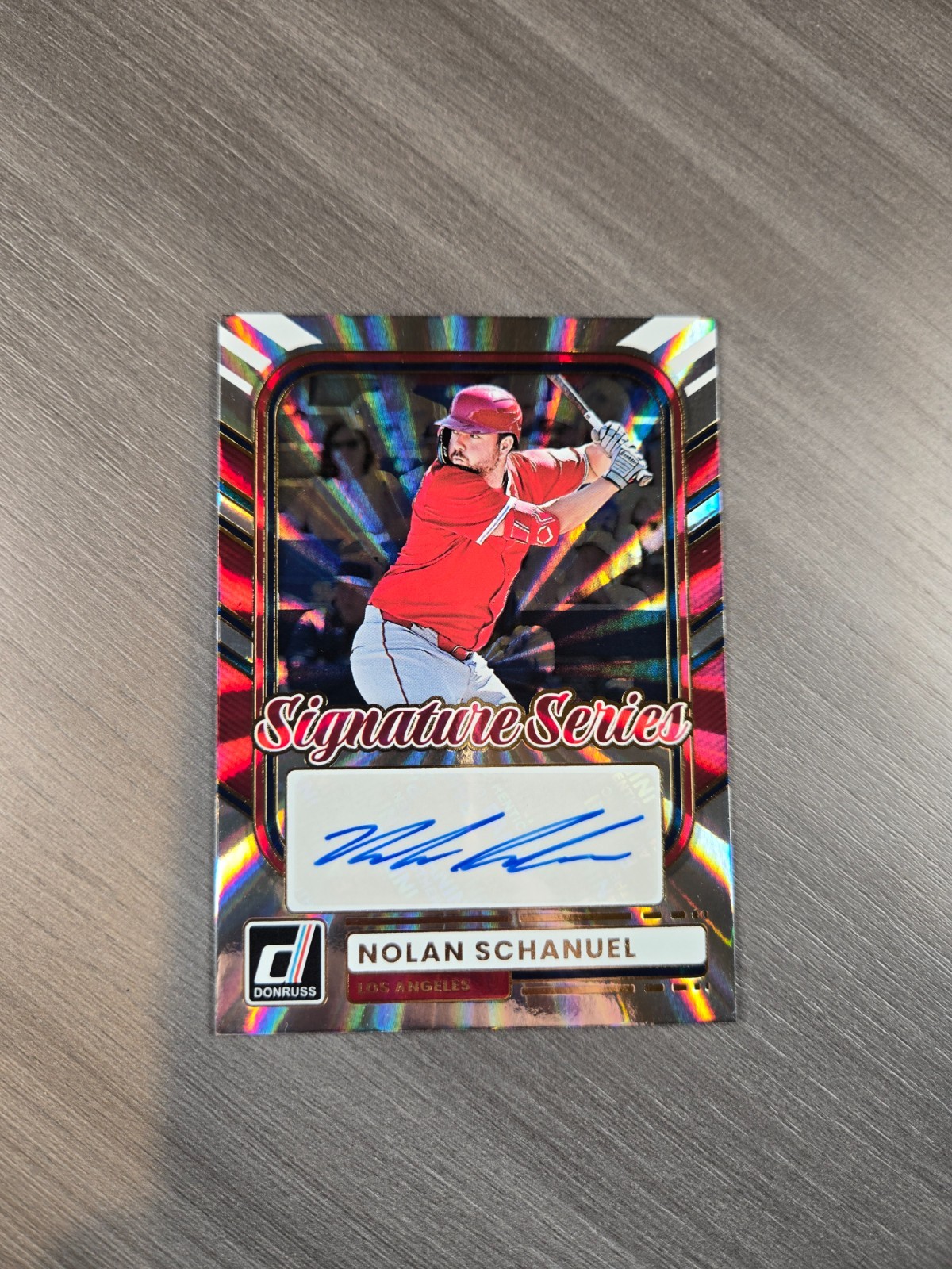 2026 Panini Donruss Nolan Schanuel #SS-NS Signature Series