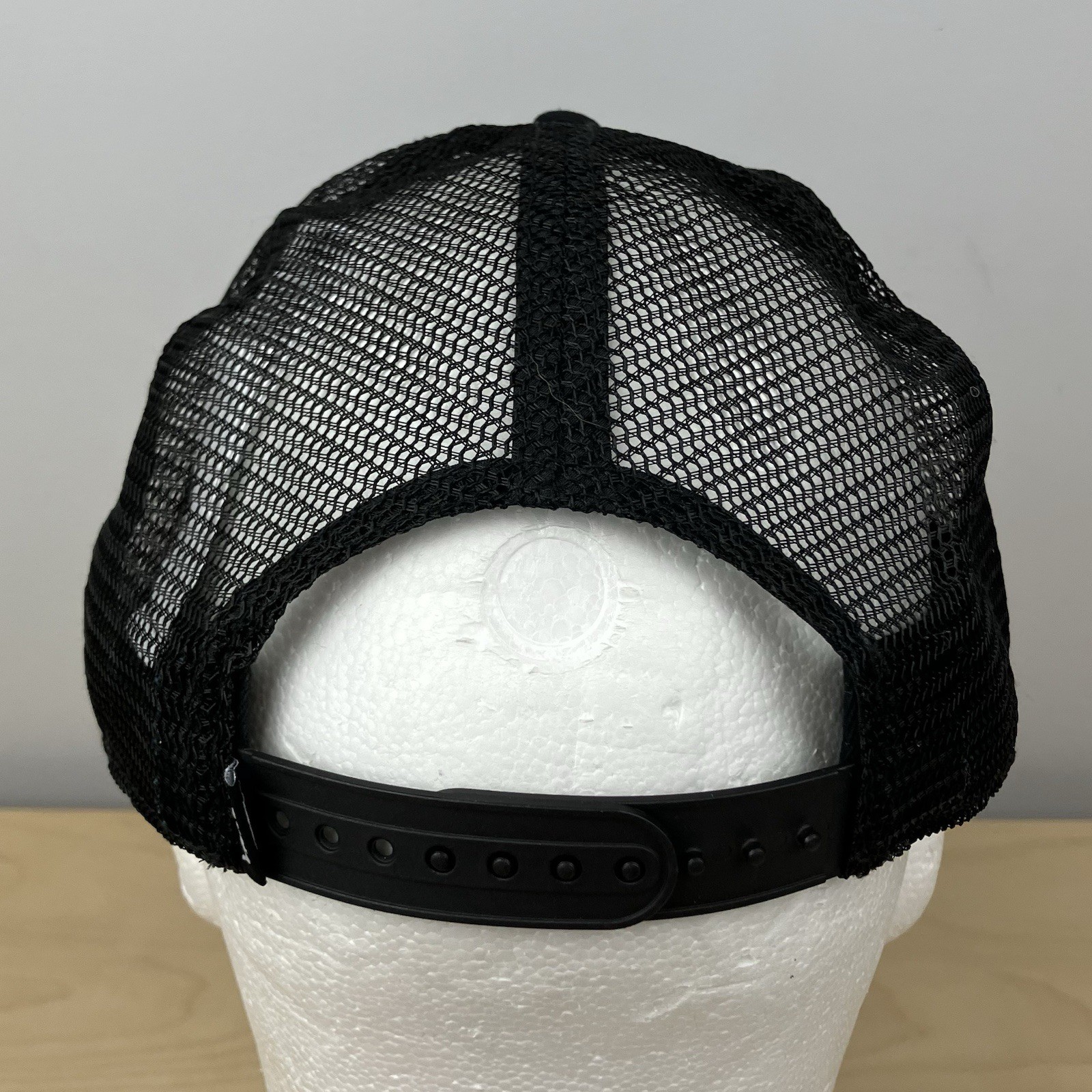 Vans Mesh Back Snapback Trucker Hat Patch Skull L… - image 5