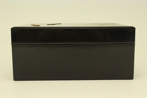 Japanese Vintage Wooden Box chrysanthemum Butterfly Makie - Picture 5 of 20