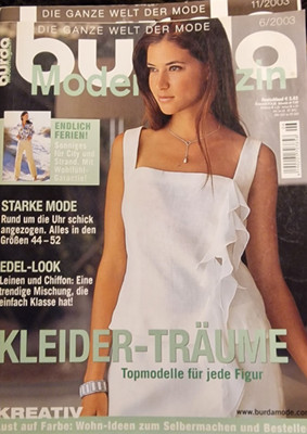 burda Modemagazin  06/2003  Topmodelle für jede Figur