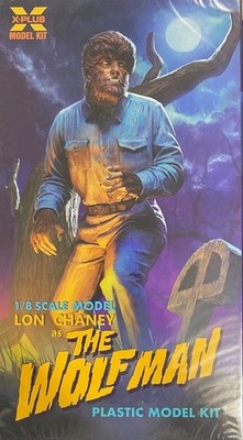 X-Plus The Wolfman Lon Chaney Jr. 1/8 scale Model Kit