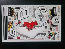 2002 Dale Earnhardt Jr #8 Looney Tunes Gossamer 1:24 Decals - Waterslide Decal