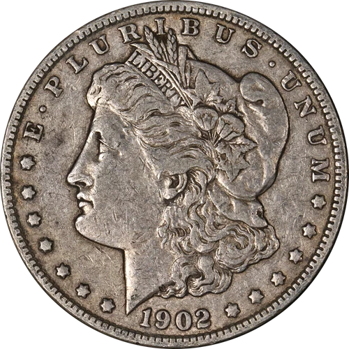 1902-P Morgan Silver Dollar Nicely Circulated - Great Set Builder - STOCK