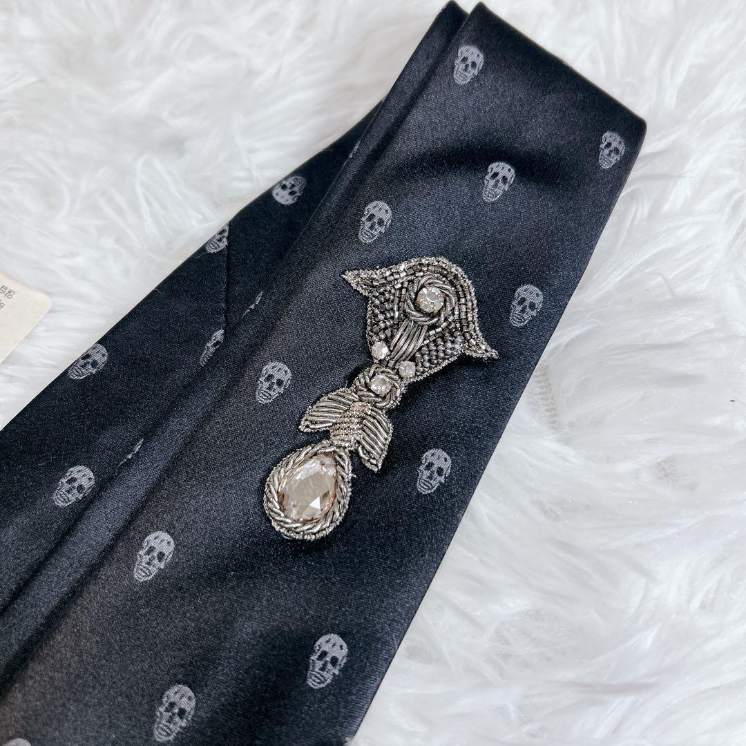 Alexander McQueen Skull Bijou Tie | eBay