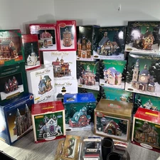Christmas Houses Villages Porcelain Holiday Décor Variety Brands "You Pick Lot"