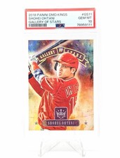 2018 Shohei Ohtani Rookie Panini Diamond Kings Gallery Of Stars #GS11 PSA 10