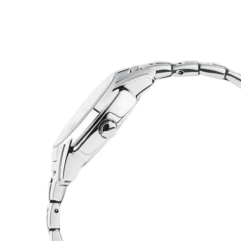 Reloj Seiko Criteria SPA881 Cronógrafo Cuarzo Esfera Púrpura Acero Inoxidable