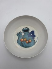 COOKIE MONSTER crack Peter Pan bowl 1970s cou...