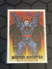 2024 SkyBox Marvel Masterpieces 92 Platinum Mister Sinister #58 Canvas