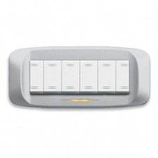 Placca Banquise Pressofusione 6M. Micalizzato ( Ave Cod. 45Pb96Bmc )