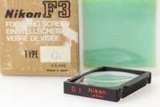 Rare MINT Nikon Focusing Screen G3 for Telephoto Lens F3 F3T F3P from Japan