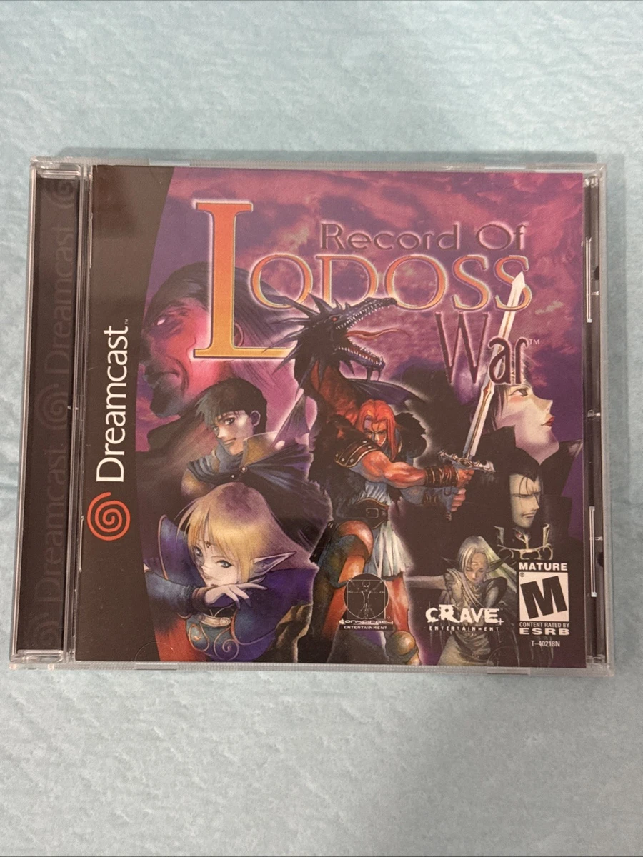 Sega Dreamcast Record of Lodoss War Video Games for sale | eBay