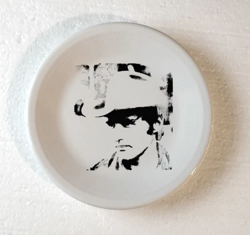 RARE Fiesta Calvin Klein  Andy Warhol Dennis Hopper Salad Plate