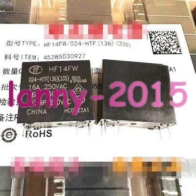 1PC New HF14FW-024-HTF 16A 6-pin HF automotive relay  *kk
