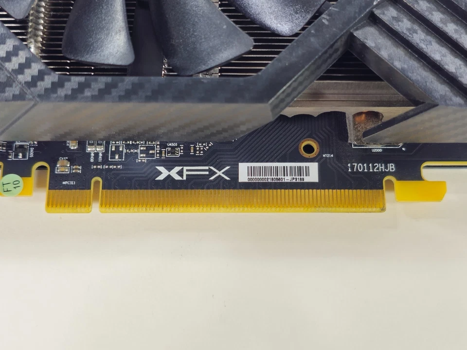 XFX Radeon RX 580 GTS Black Edition 8GB 8G 256-bit GDDR5 PCI-E 3.0 AMD - Image 3 of 4