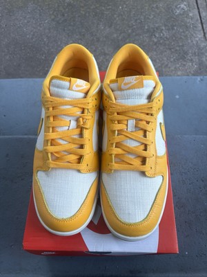 Size 11.5- Nike Dunk Low PRM University Gold  PREOWNED/Worn 1x Fast Ship!