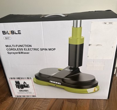 Biuble Multifunktion Cordless Electric Spin Mop Floor Cleaner