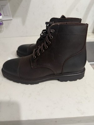 Berwick 1707 Toe Cap Boot Waxy Commander Snuff Brown Us Mens Size 9 New