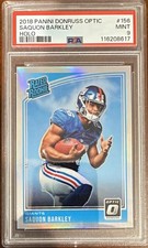 Panini 2018 Donruss Optic Saquon Barkley Rate...