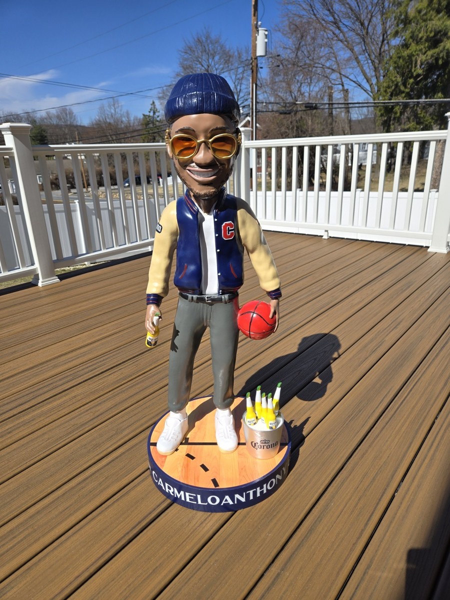 スポーツ NBA Bobblehead Carmelo Anthony #7 Corona Bobblehead/ Carmelo Anthony Corona Bobblehead /Knicks/3ft