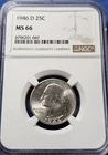 A 1946 D Washington Quarter NGC MS66!!!