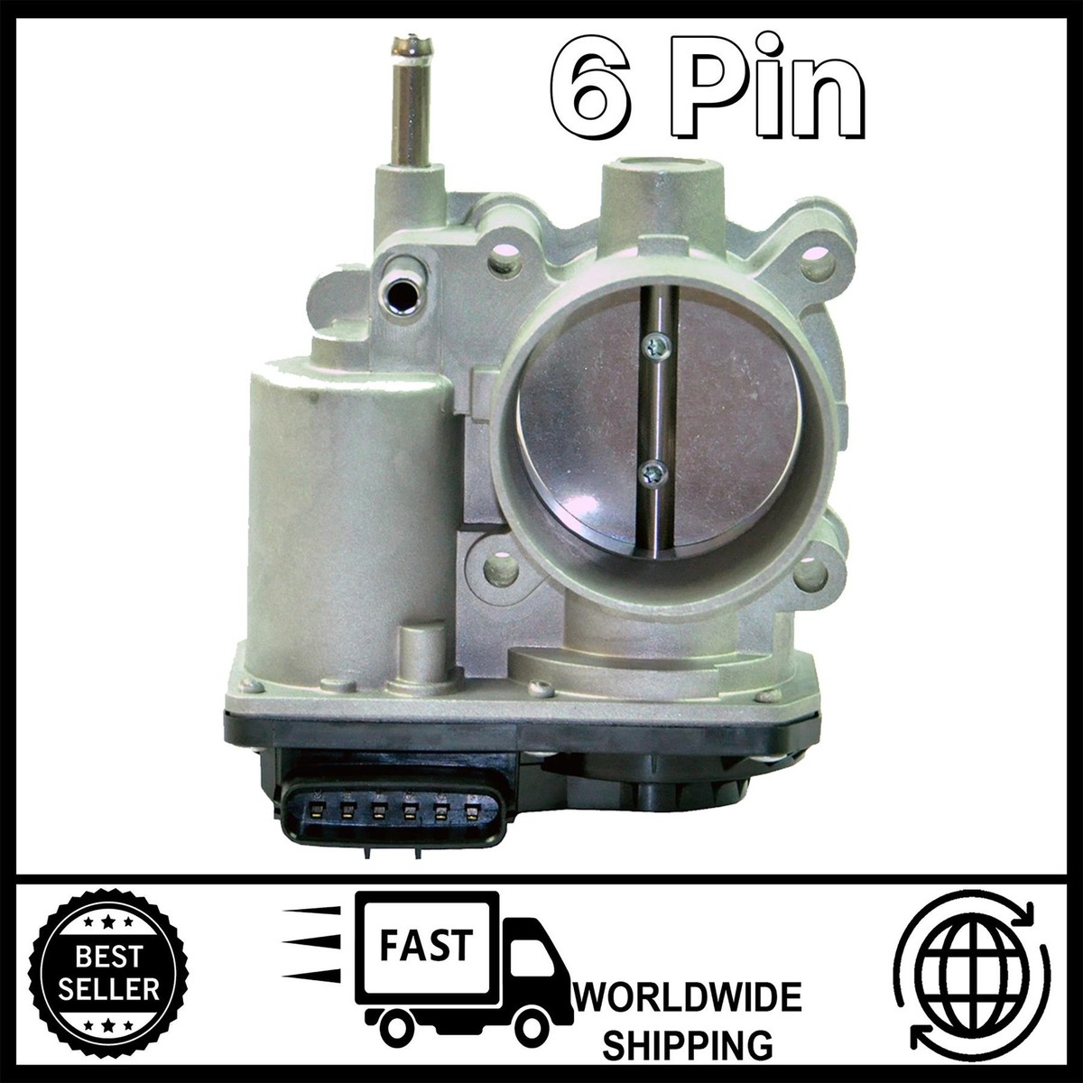 Throttle Body (6 Pins) FOR Toyota Prius Auris Lexus RAV 4 Corolla