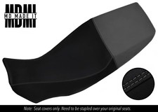 FITS YAMAHA TDM 850 4TX 96+ CUSTOM GRIP VINYL SEAT COVER BLACK & GREY