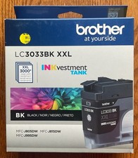 Brother LC3033BK XXL Black Ink Cartridge Genuine Sealed MFC J805DW J815DW
