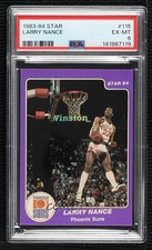 1983-84 Star Larry Nance #115 PSA 6 a8r